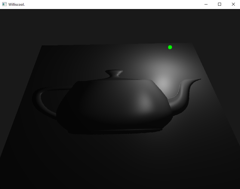 Point Light on Normal Mapped Plane