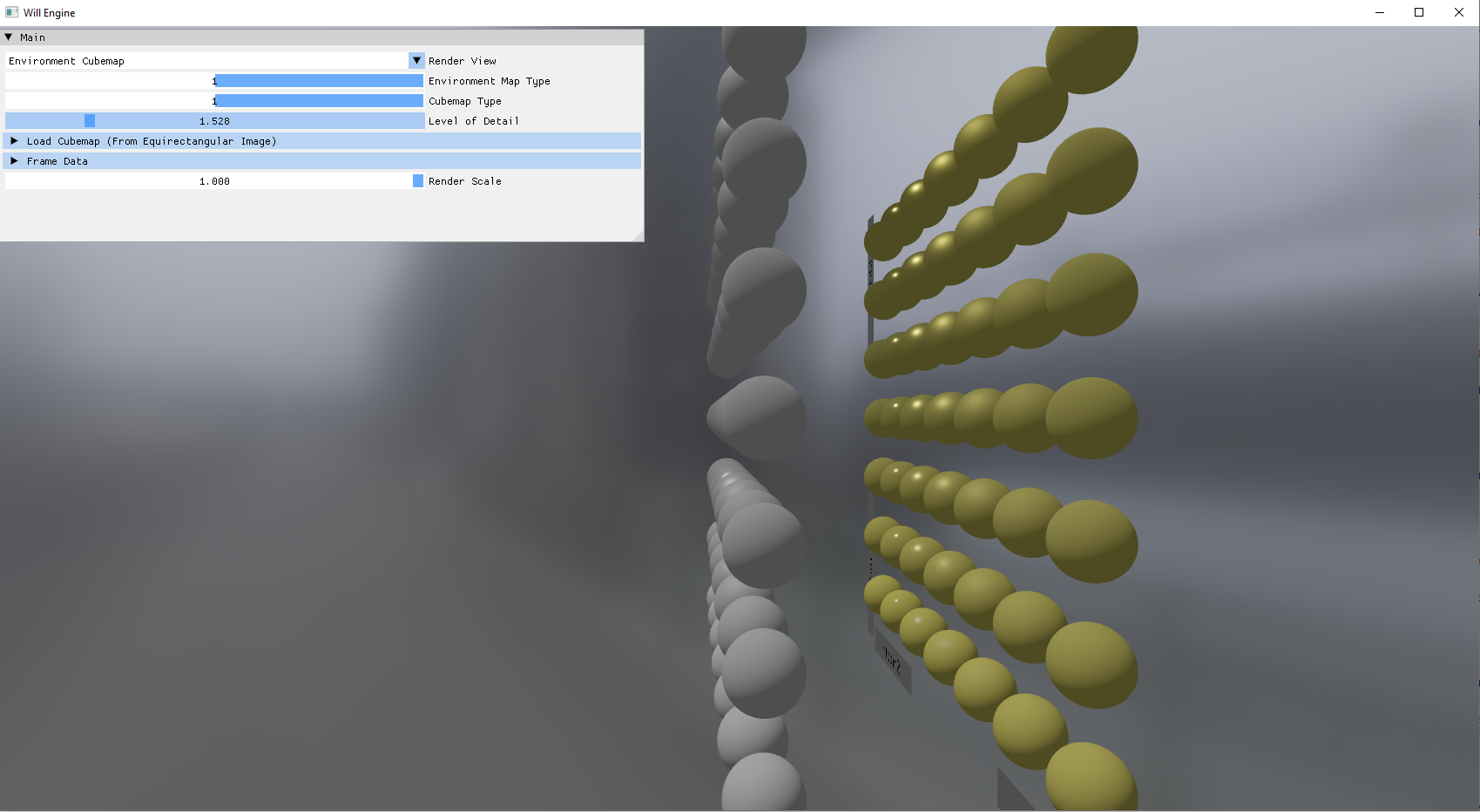 Specular Prefiltered Map R: ~1.5