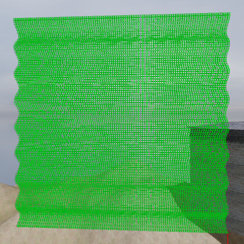 100x100 Boxes In Movement