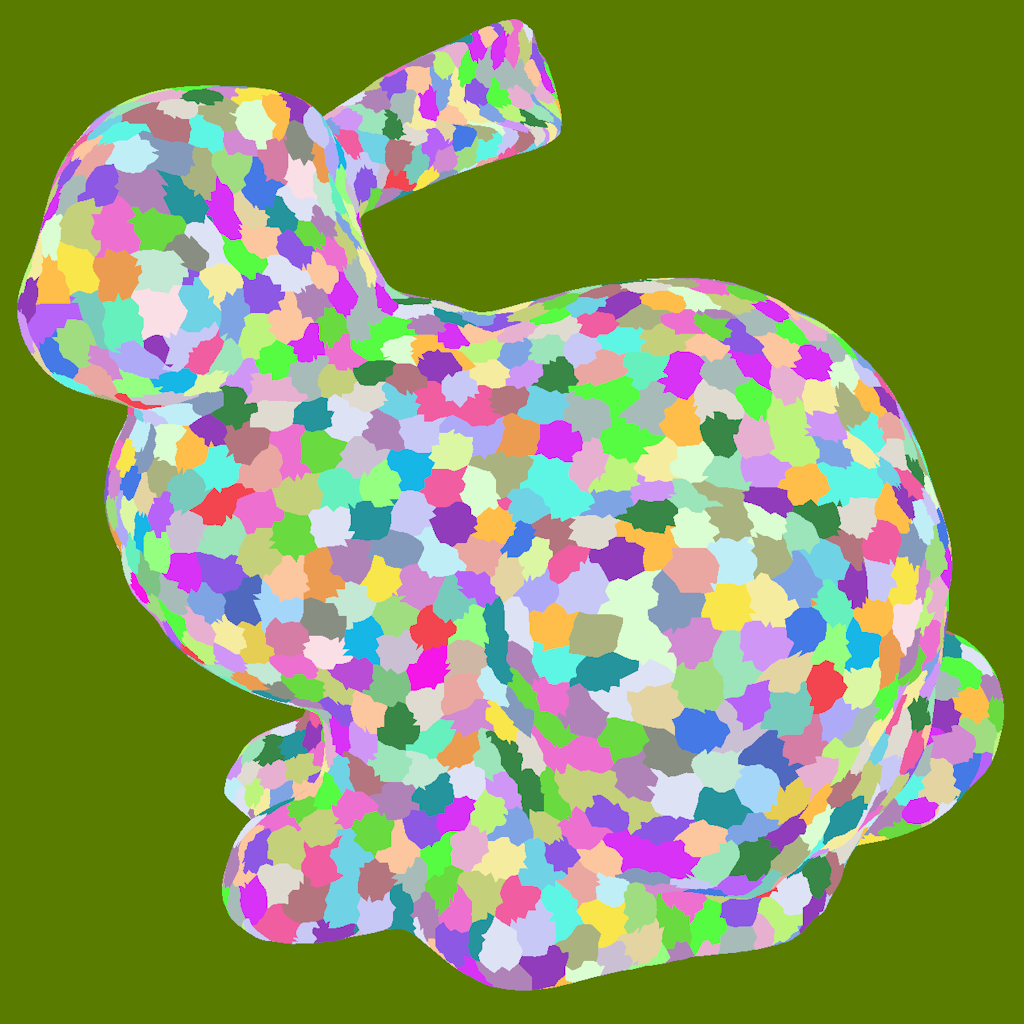 Meshlet Generated Bunny